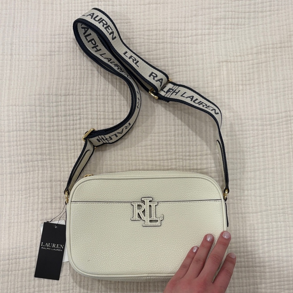 Lauren Ralph Lauren Ivory Crossbody Bag